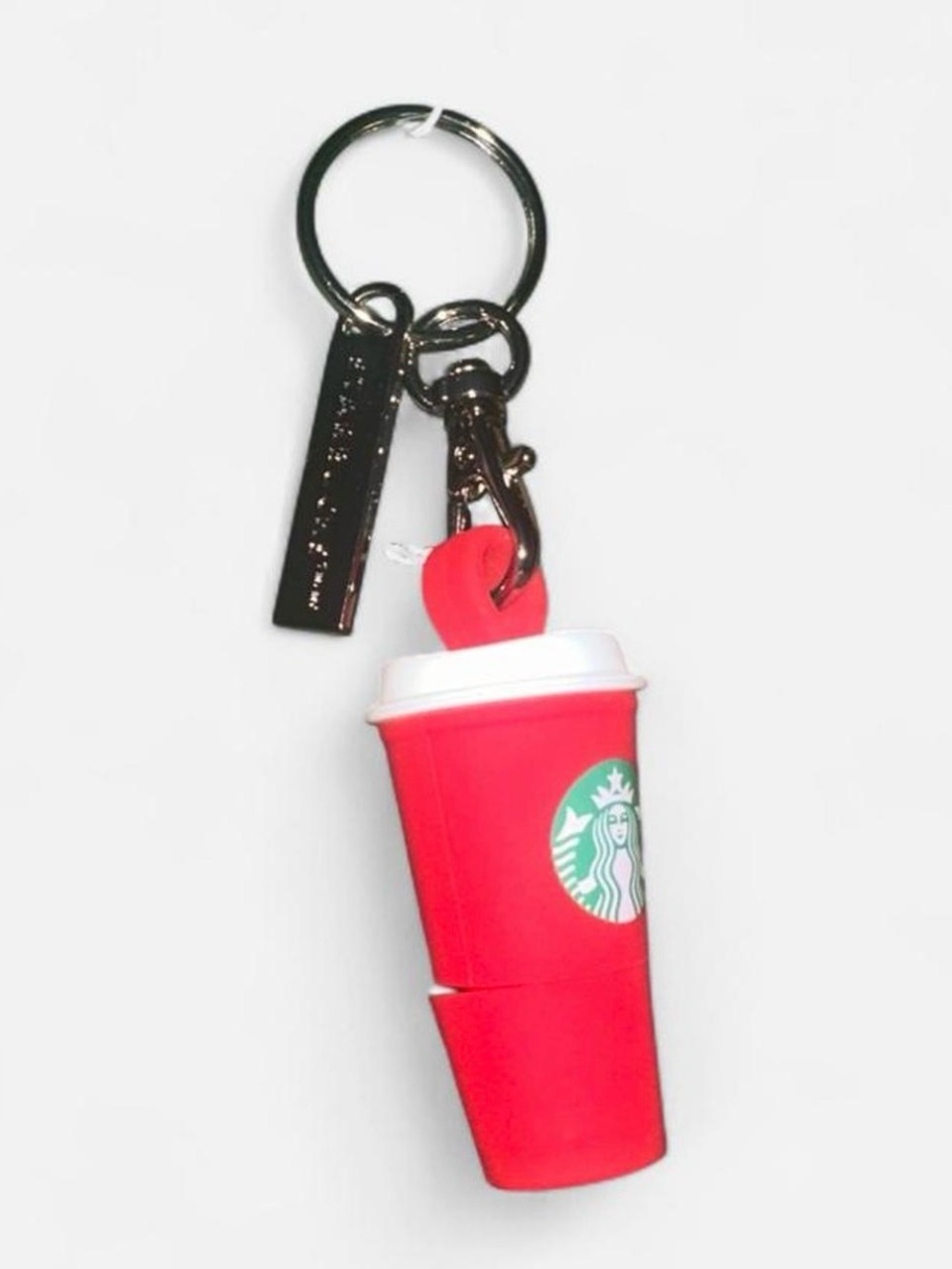 Starbucks Lid Stopper Keychain